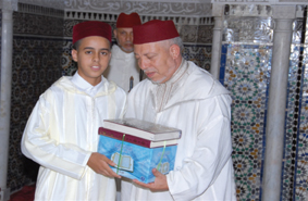 فائز في جائزة محمد السادس الوطنية في حفظ القرآن الكريم وترتيله وتجويده لعام 1435-2014